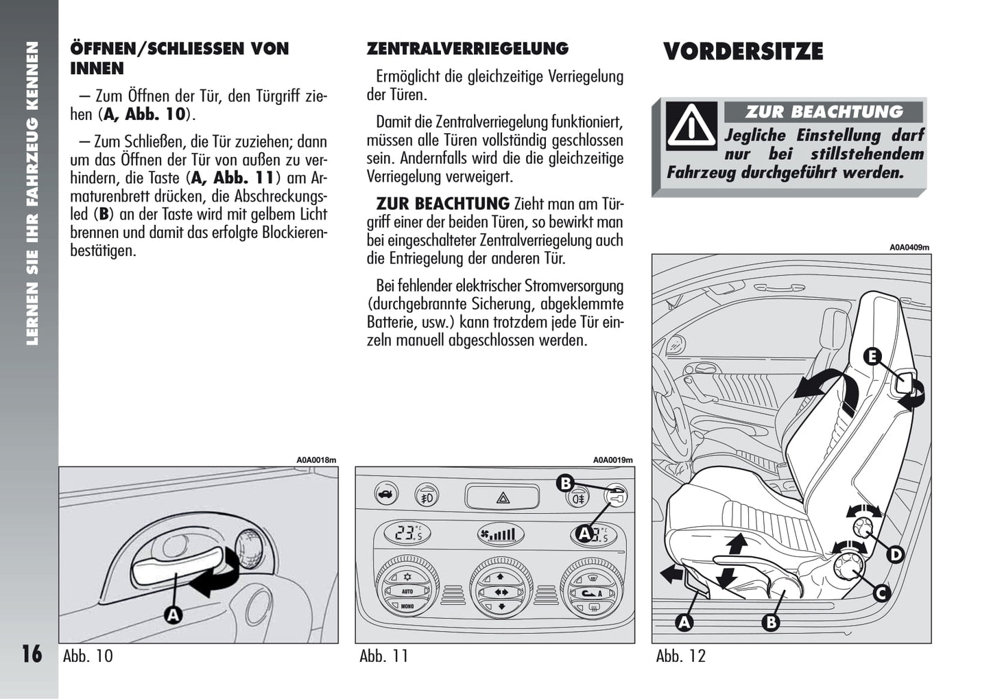 2005-2011 Alfa Romeo 147 Gebruikershandleiding | Duits