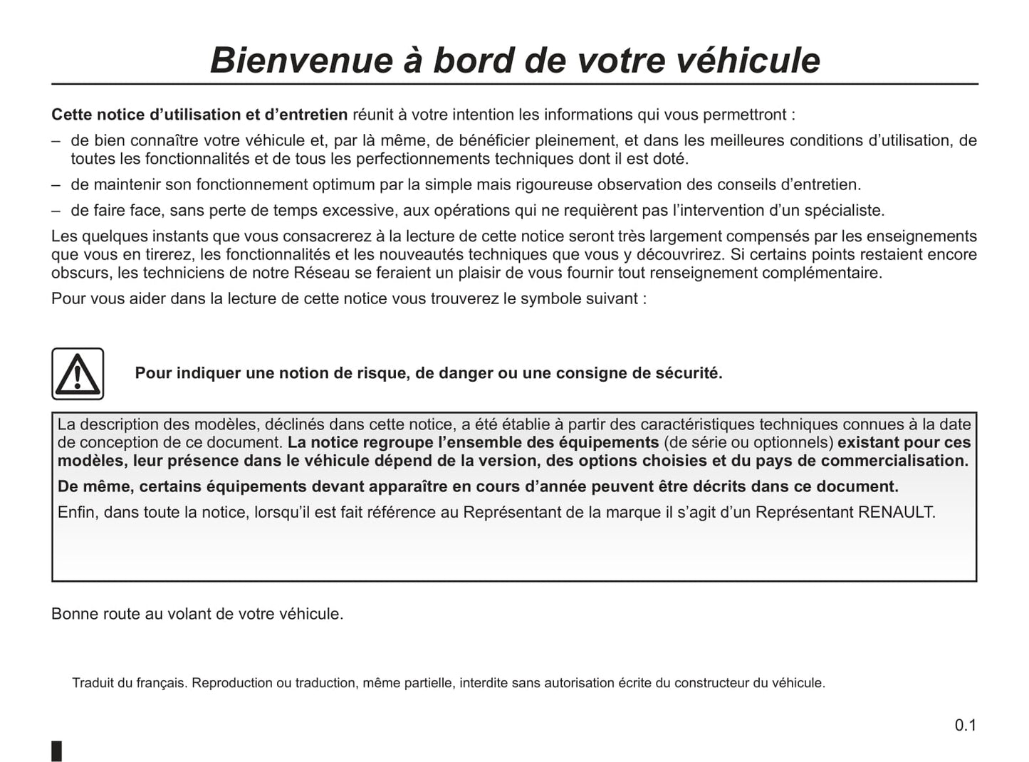 2011-2012 Renault Espace Owner's Manual | French