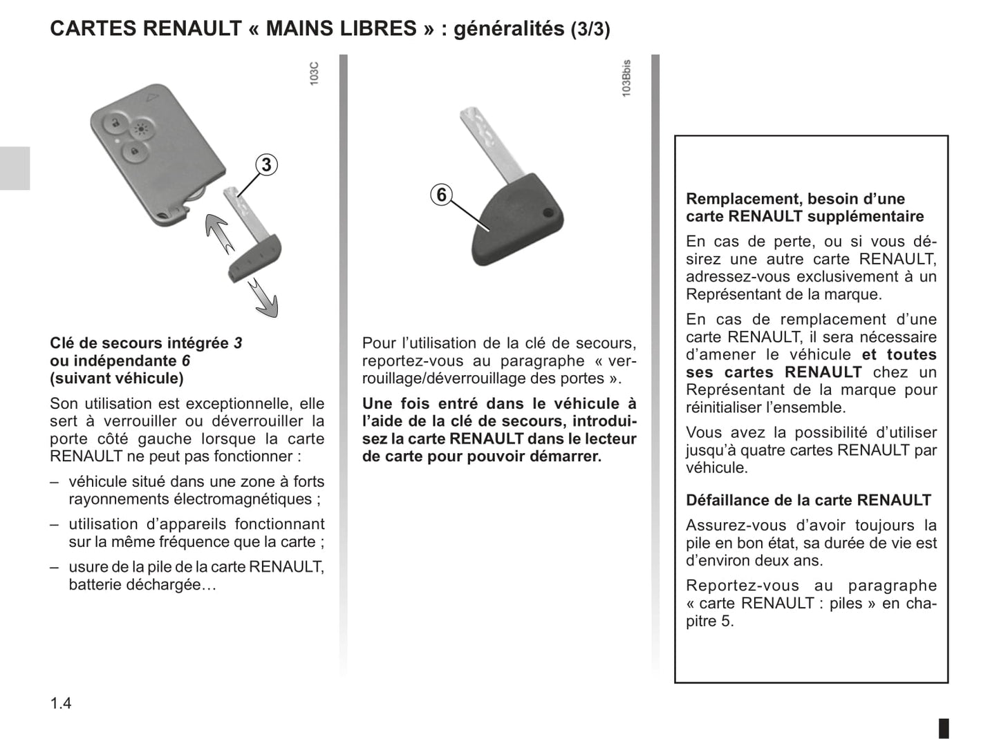 2011-2012 Renault Espace Owner's Manual | French