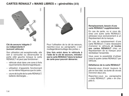 2011-2012 Renault Espace Owner's Manual | French