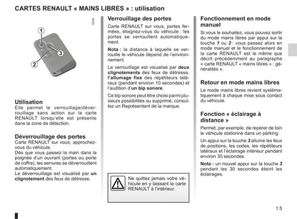 2011-2012 Renault Espace Owner's Manual | French