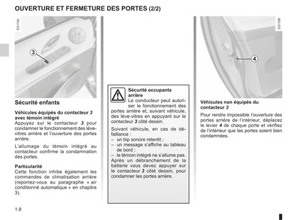 2011-2012 Renault Espace Owner's Manual | French