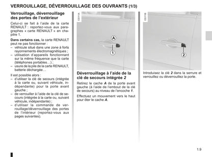 2011-2012 Renault Espace Owner's Manual | French