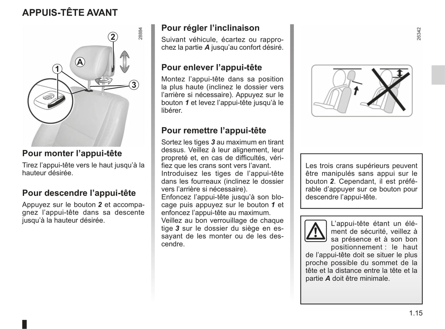 2011-2012 Renault Espace Owner's Manual | French