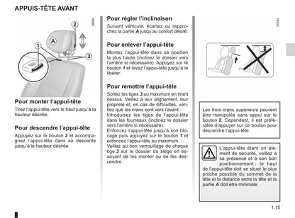 2011-2012 Renault Espace Owner's Manual | French