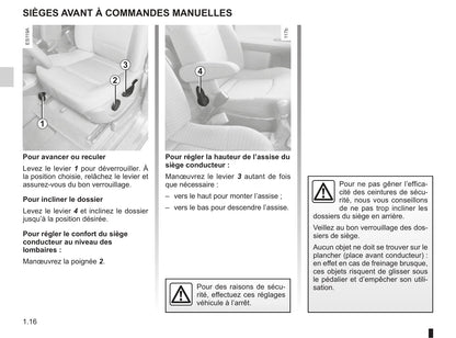 2011-2012 Renault Espace Owner's Manual | French