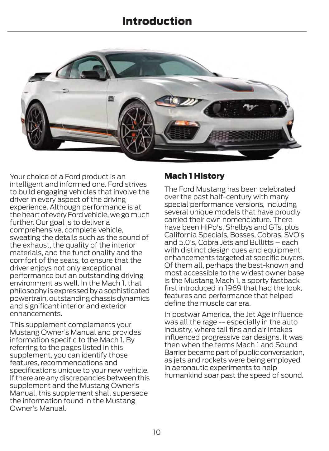 2021 Ford Mustang Gebruikershandleiding | Engels