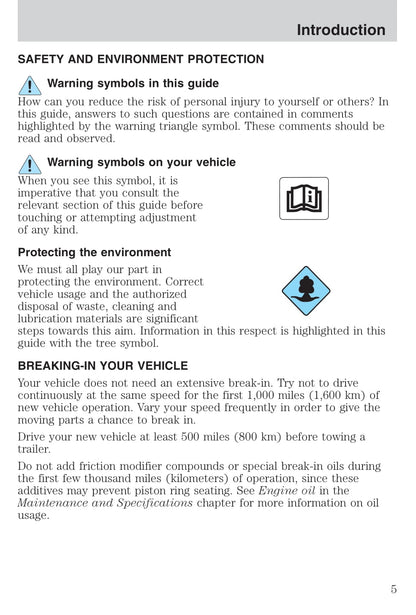 2004 Lincoln Town Car Owner's Manual | English