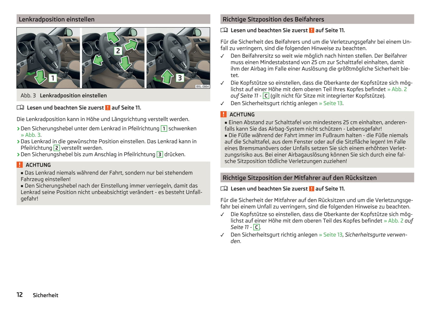 2016-2017 Skoda Yeti Owner's Manual | German