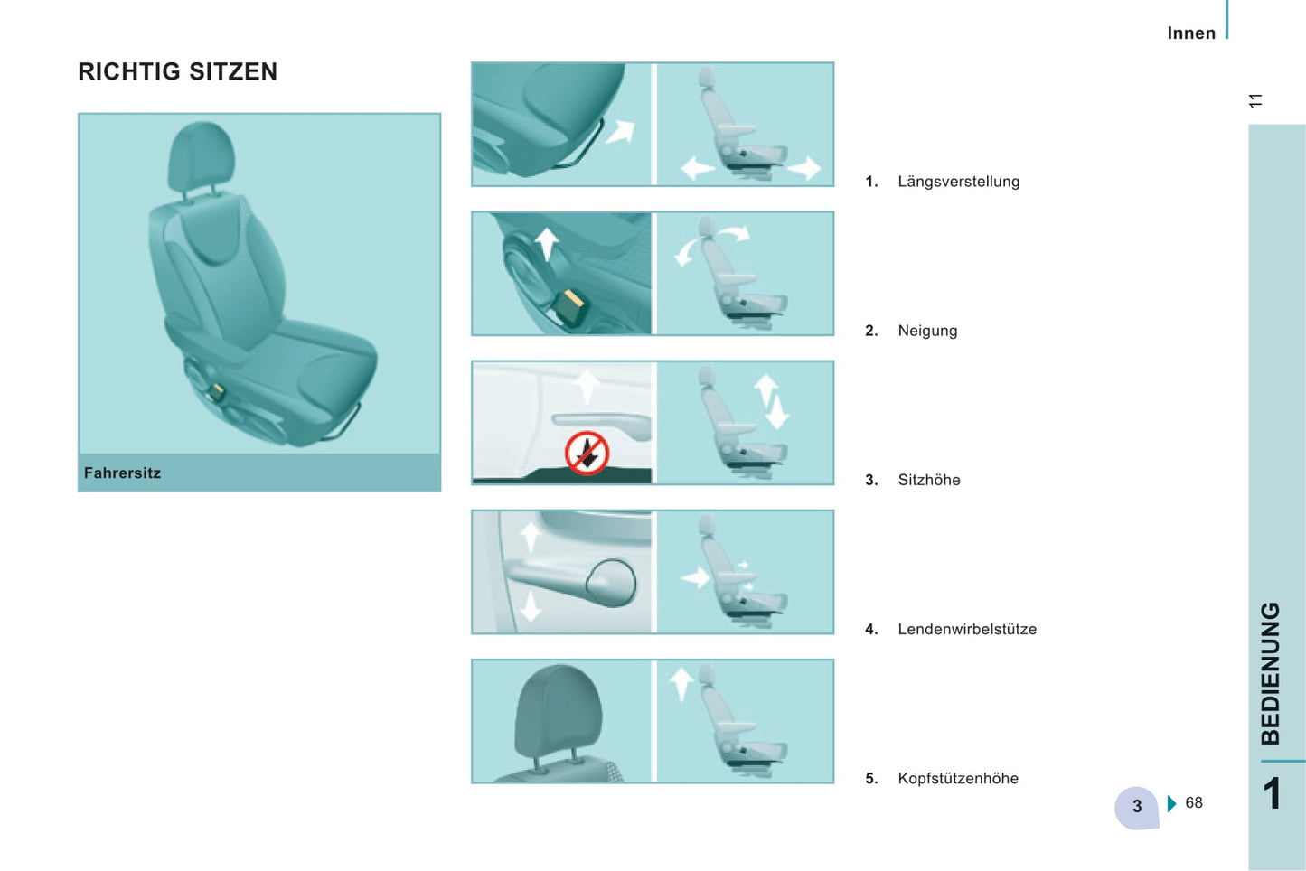 2014-2016 Citroën Jumpy Owner's Manual | German