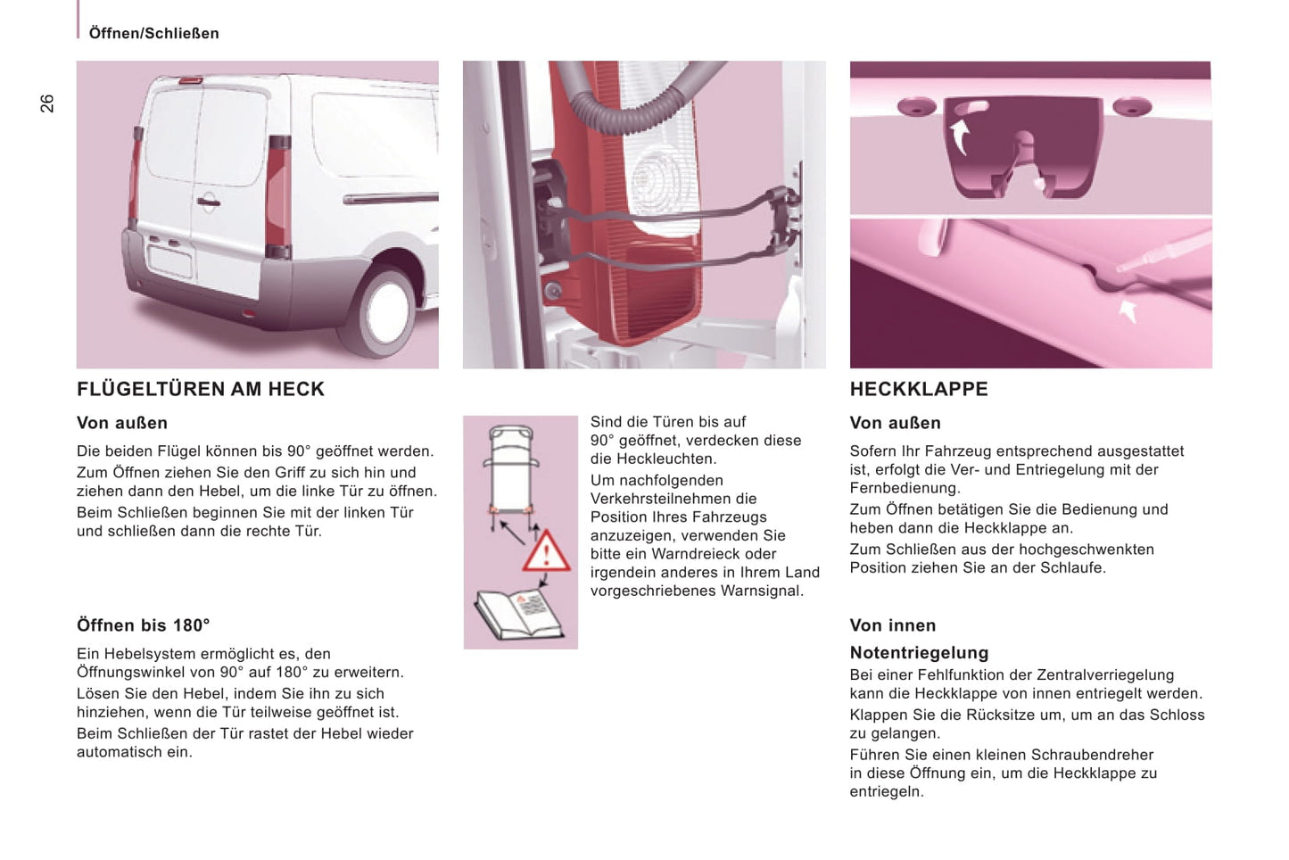 2014-2016 Citroën Jumpy Owner's Manual | German