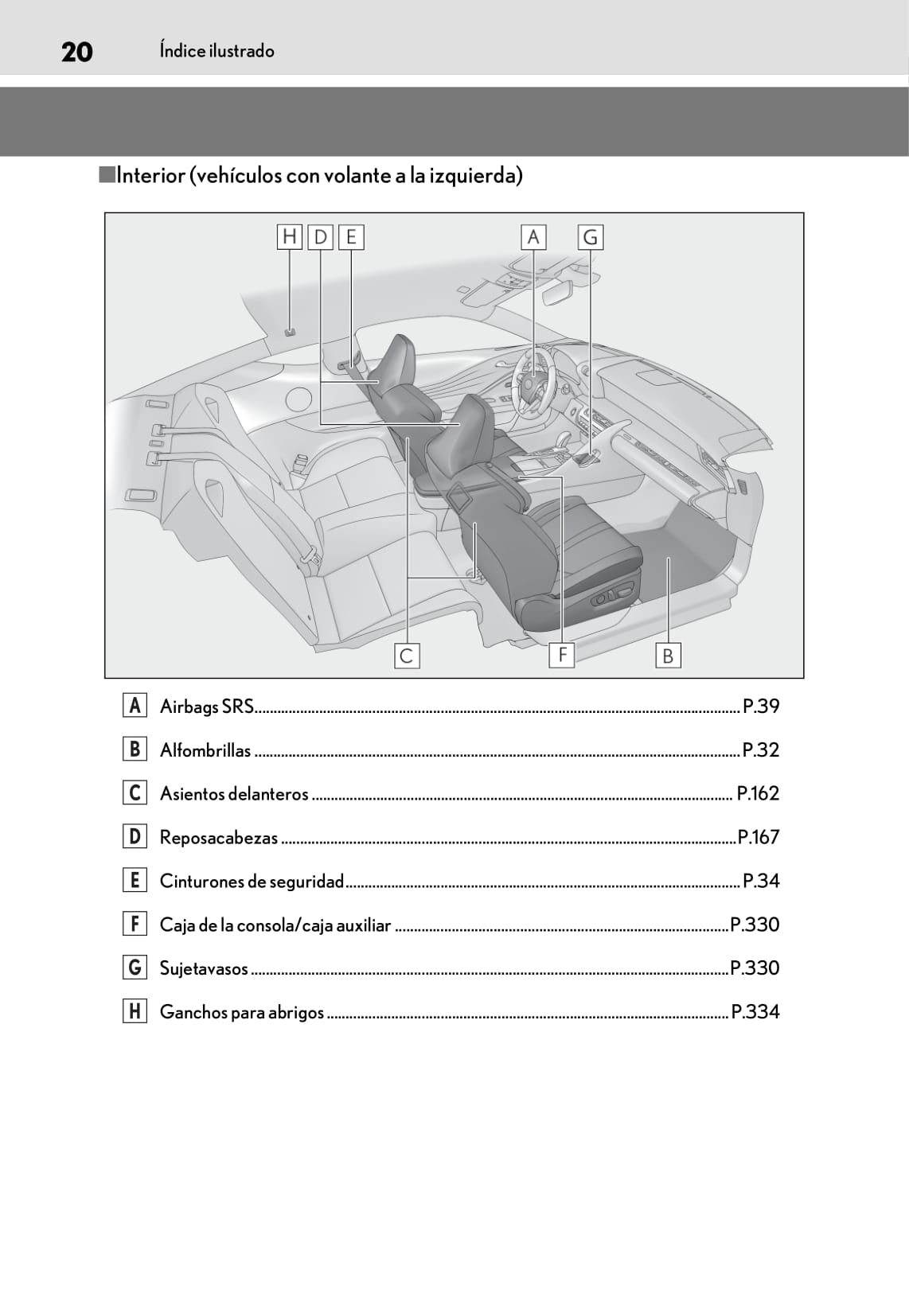 2018-2019 Lexus LC 500/LC 500h Gebruikershandleiding | Spaans