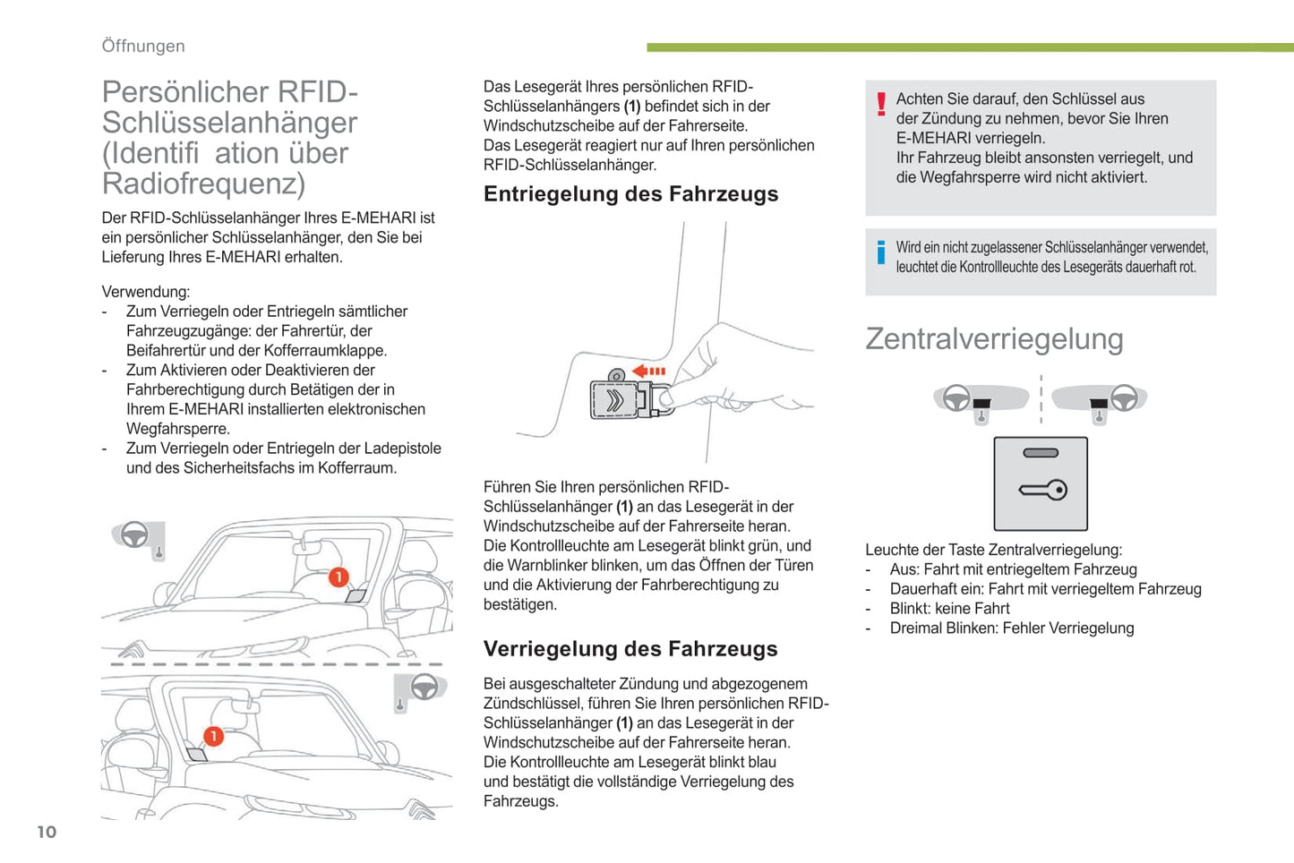 2017-2019 Citroën e-Mehari Gebruikershandleiding | Duits