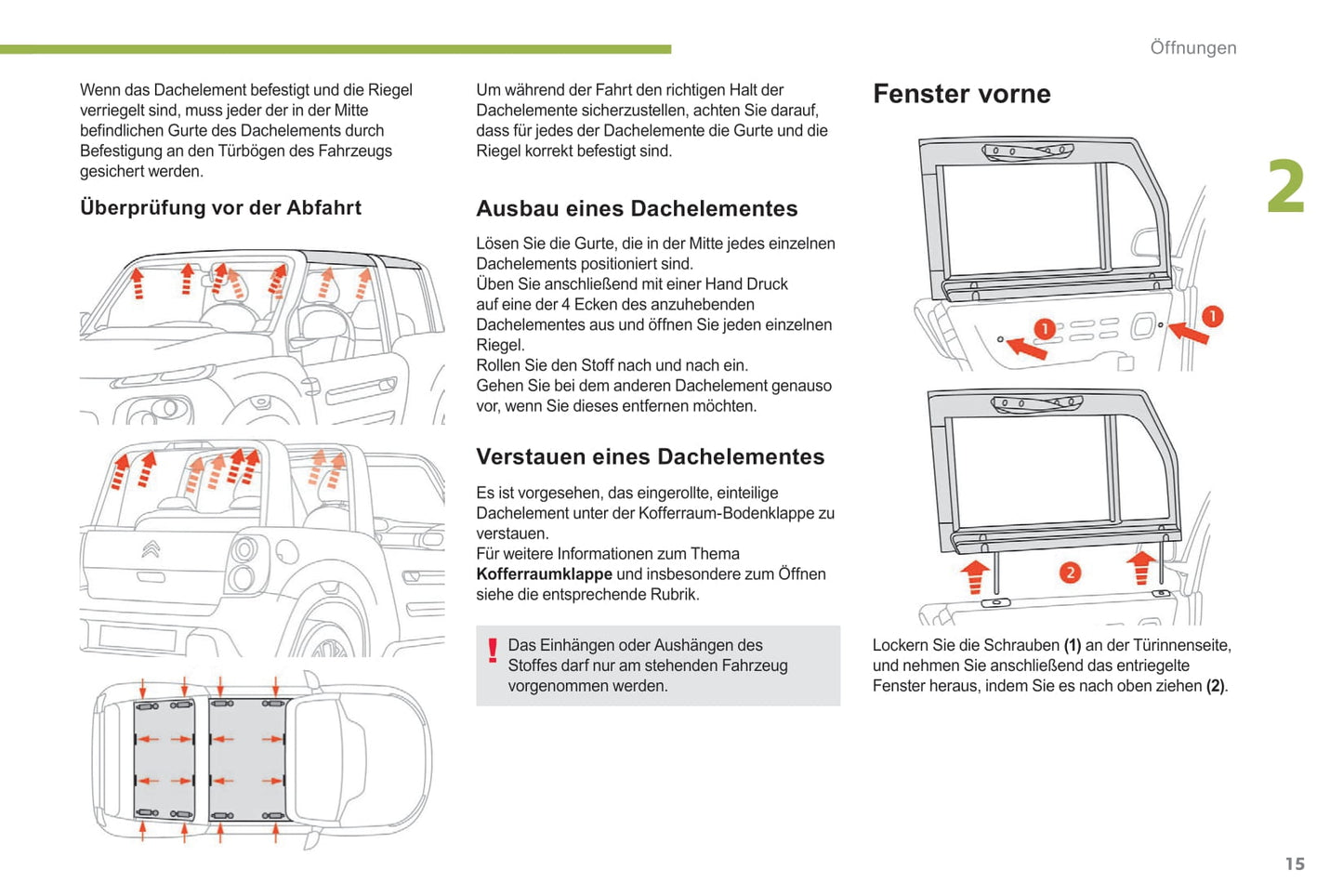 2017-2019 Citroën e-Mehari Gebruikershandleiding | Duits