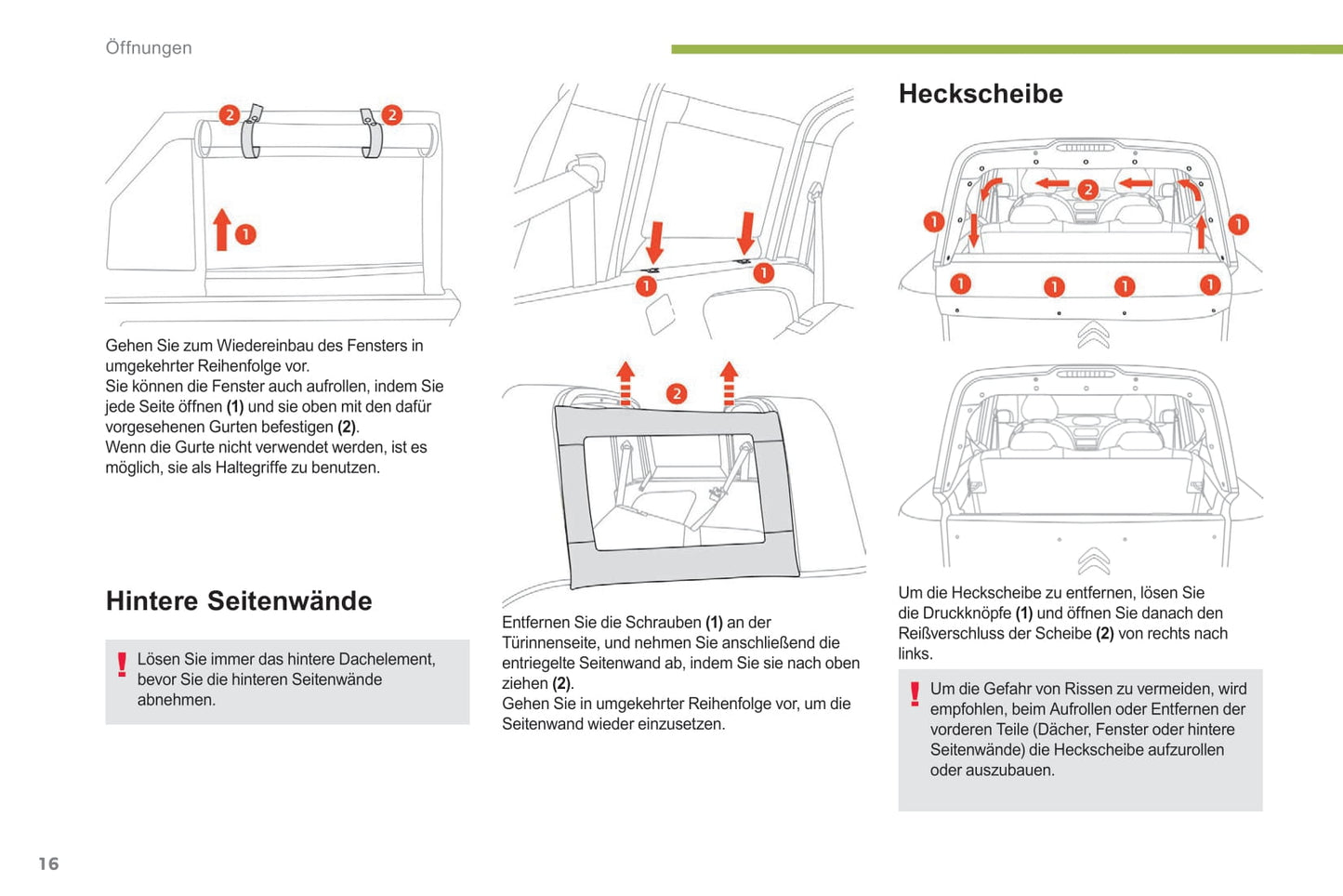 2017-2019 Citroën e-Mehari Gebruikershandleiding | Duits