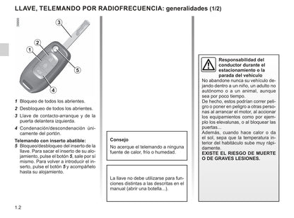 2019-2020 Renault Kadjar Owner's Manual | Spanish