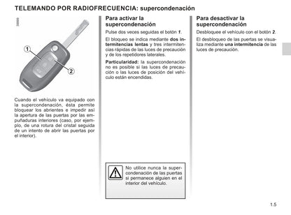 2019-2020 Renault Kadjar Owner's Manual | Spanish