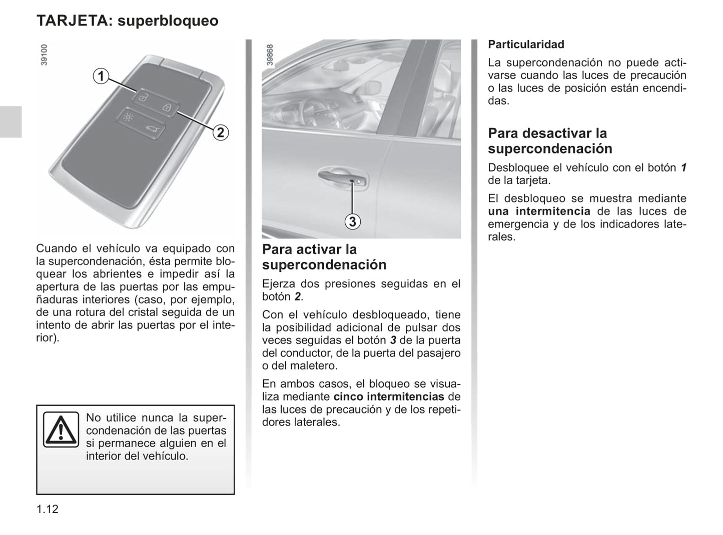 2019-2020 Renault Kadjar Owner's Manual | Spanish