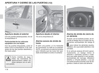 2019-2020 Renault Kadjar Owner's Manual | Spanish