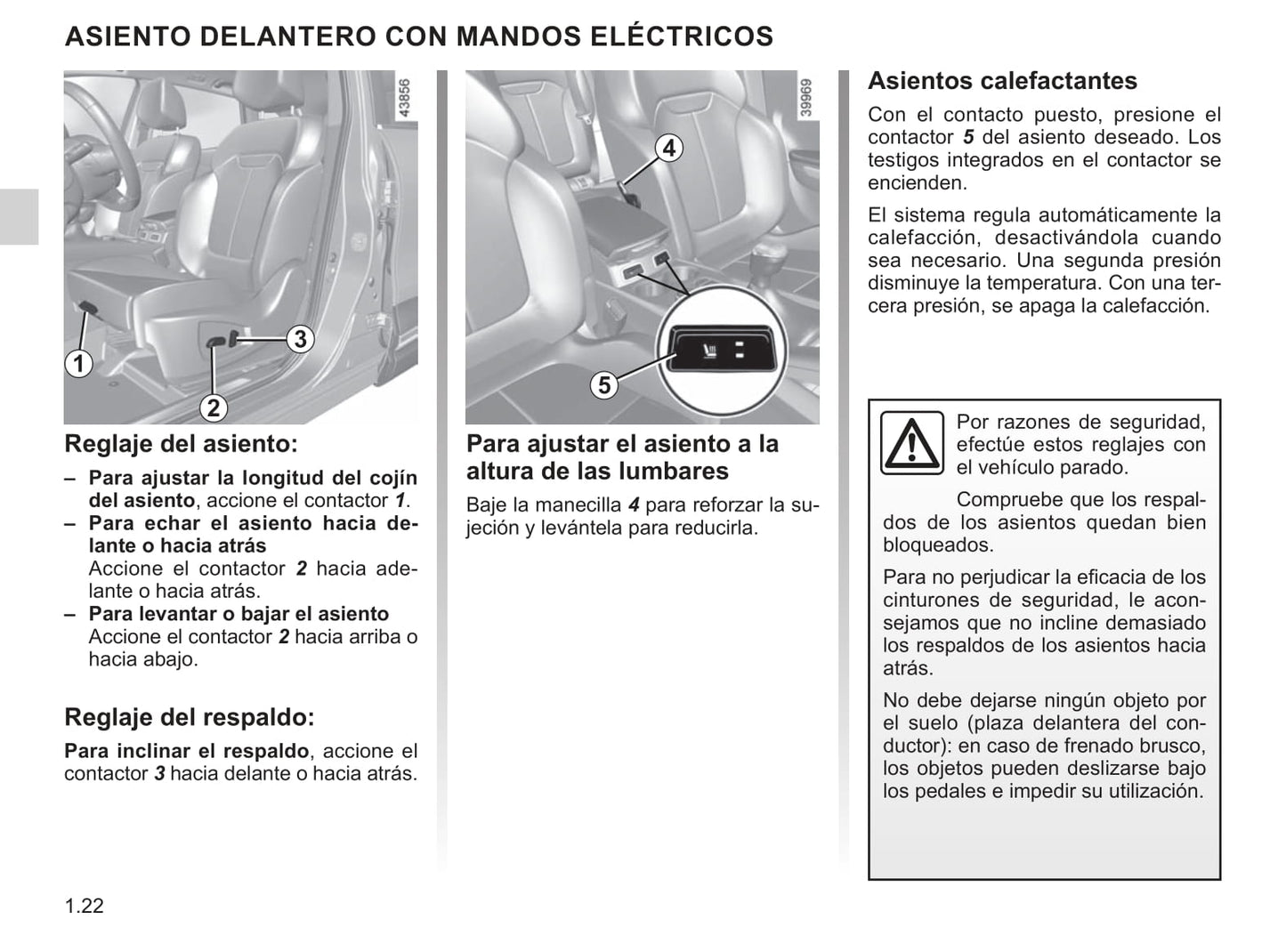 2019-2020 Renault Kadjar Owner's Manual | Spanish