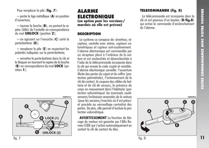 2003-2007 Alfa Romeo 156 Crosswagon Manuel du propriétaire | Français