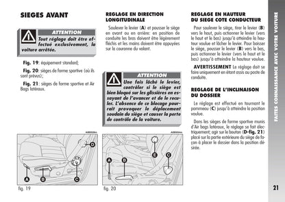 2003-2007 Alfa Romeo 156 Crosswagon Manuel du propriétaire | Français