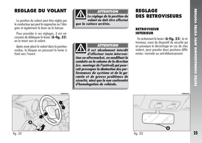 2003-2007 Alfa Romeo 156 Crosswagon Manuel du propriétaire | Français