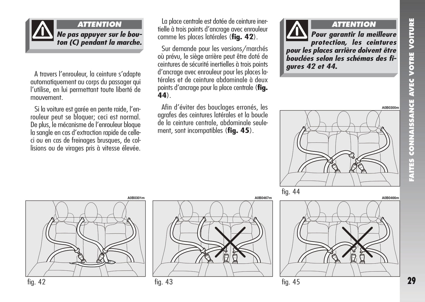 2003-2007 Alfa Romeo 156 Crosswagon Manuel du propriétaire | Français