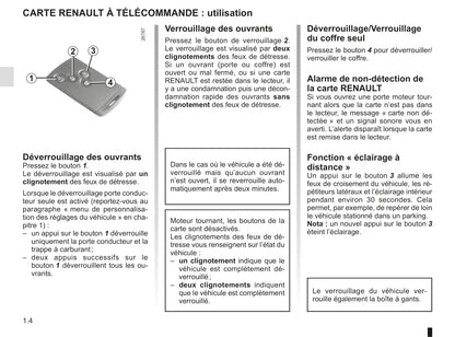 2015-2016 Renault Mégane Coupé Cabriolet/Mégane CC Owner's Manual | French