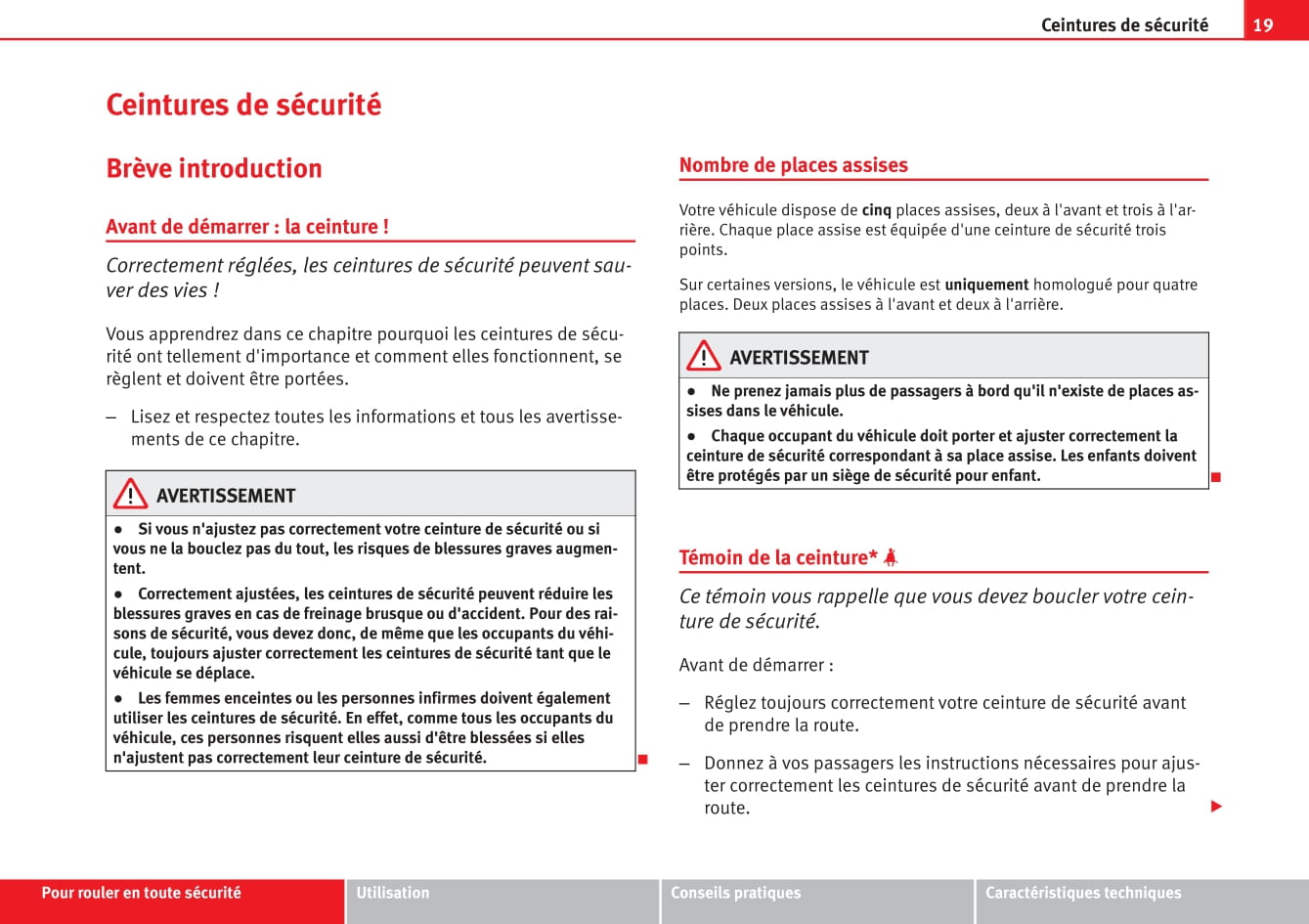 2009-2013 Seat Altea Freetrack Manuel du propriétaire | Français