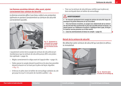 2009-2013 Seat Altea Freetrack Manuel du propriétaire | Français