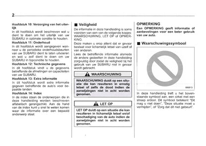 2009-2010 Subaru Forester Gebruikershandleiding | Nederlands