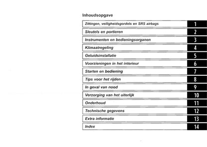 2009-2010 Subaru Forester Gebruikershandleiding | Nederlands