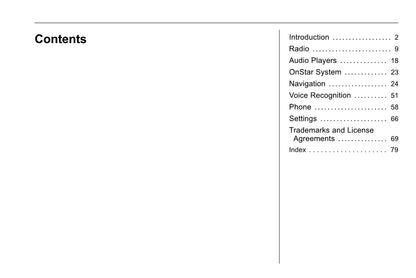 Chevrolet Corvette Infotainment System Owner's Manual 2016