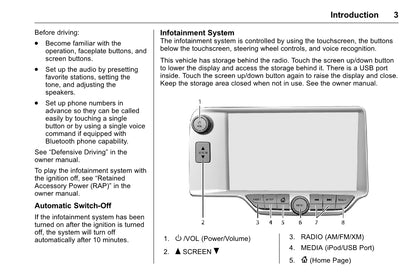 Chevrolet Corvette Infotainment System Owner's Manual 2016