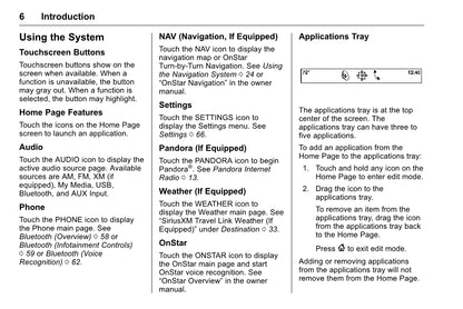 Chevrolet Corvette Infotainment System Owner's Manual 2016