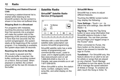 Chevrolet Corvette Infotainment System Owner's Manual 2016