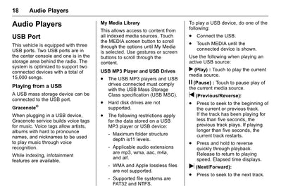 Chevrolet Corvette Infotainment System Owner's Manual 2016