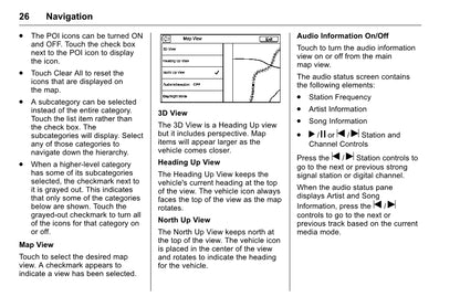 Chevrolet Corvette Infotainment System Owner's Manual 2016