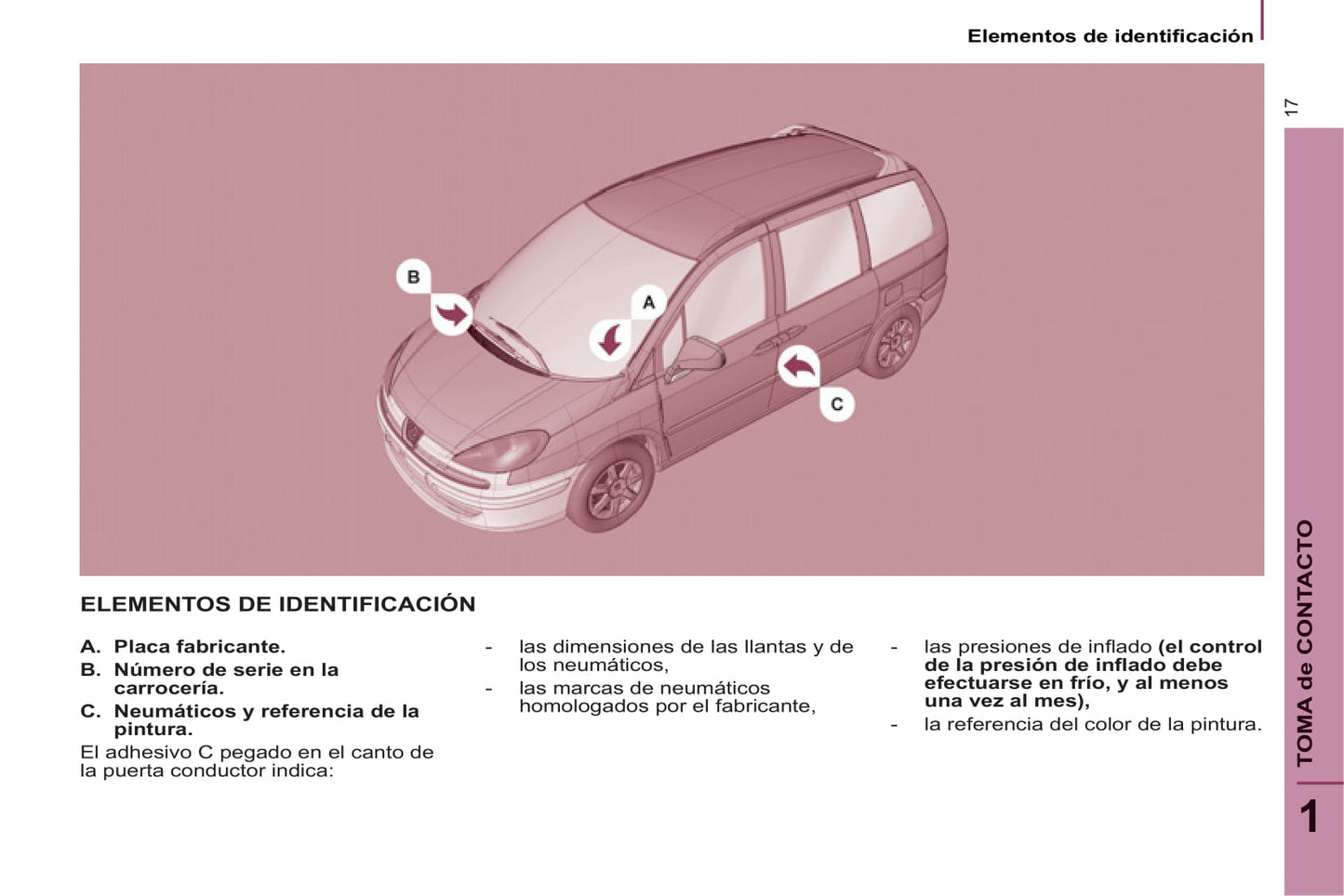 2013-2014 Peugeot 807 Gebruikershandleiding | Spaans