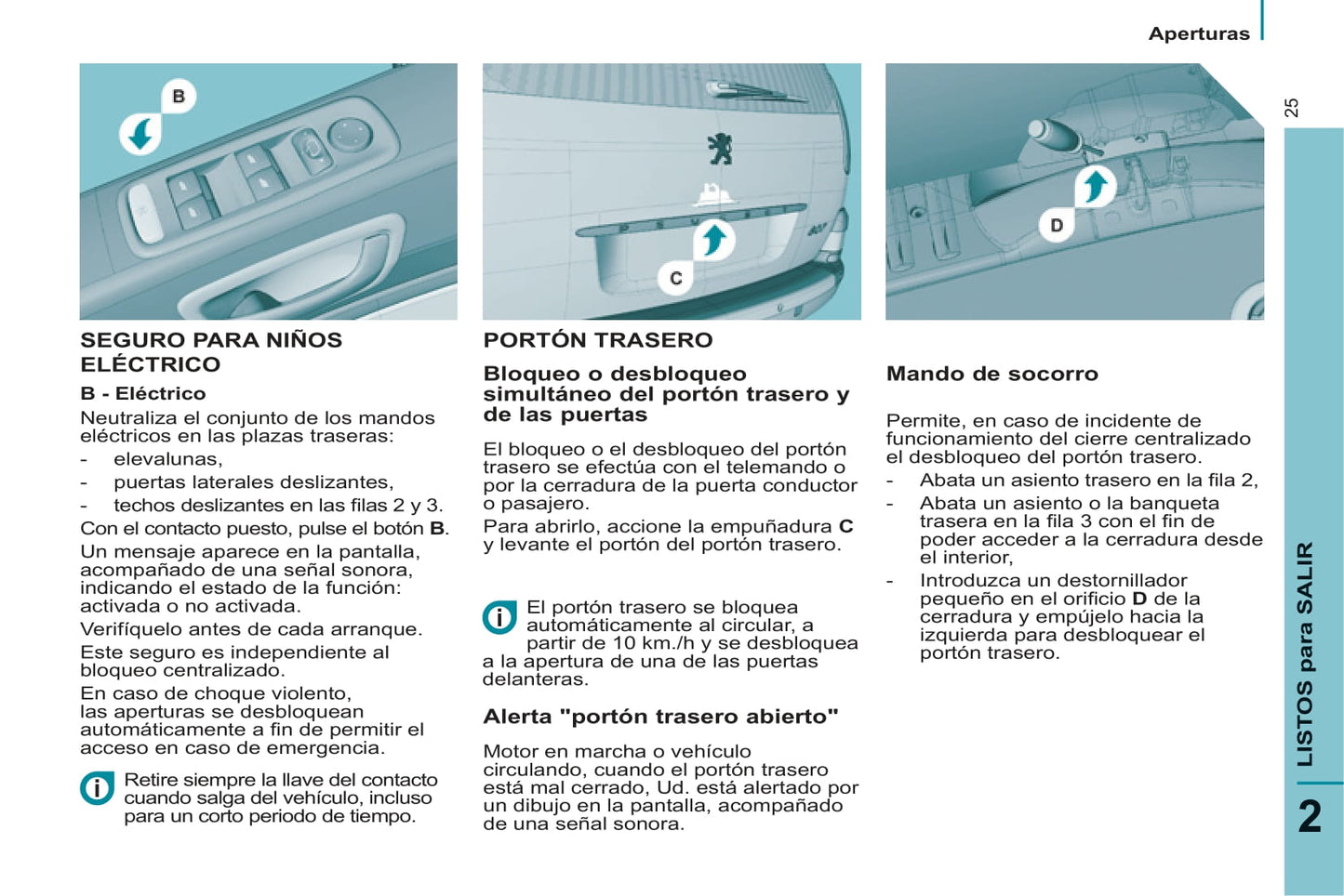 2013-2014 Peugeot 807 Gebruikershandleiding | Spaans