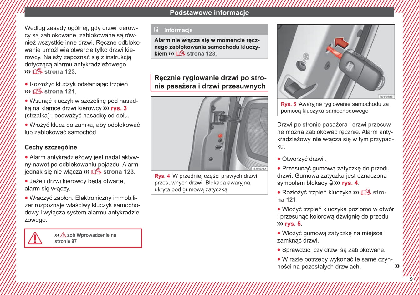 2015-2016 Seat Alhambra Owner's Manual | Polish