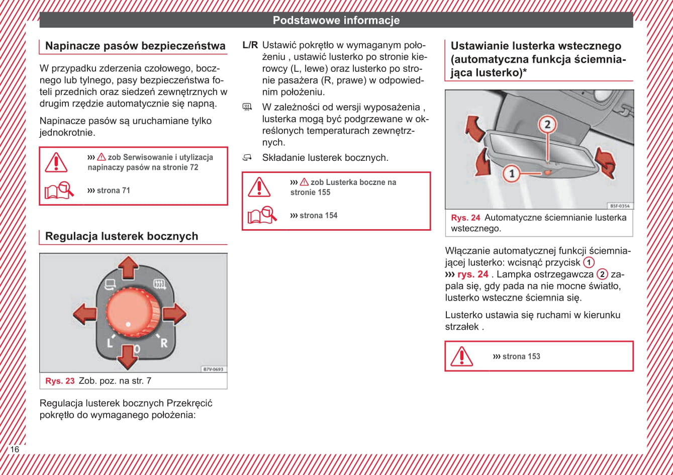 2015-2016 Seat Alhambra Owner's Manual | Polish