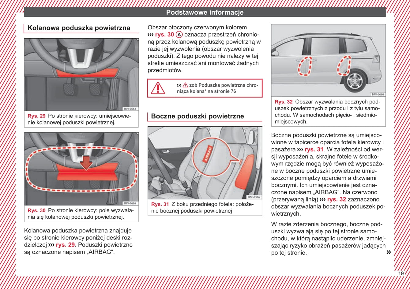 2015-2016 Seat Alhambra Owner's Manual | Polish