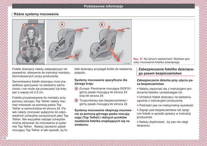 2015-2016 Seat Alhambra Owner's Manual | Polish