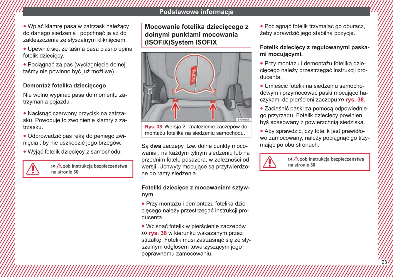 2015-2016 Seat Alhambra Owner's Manual | Polish