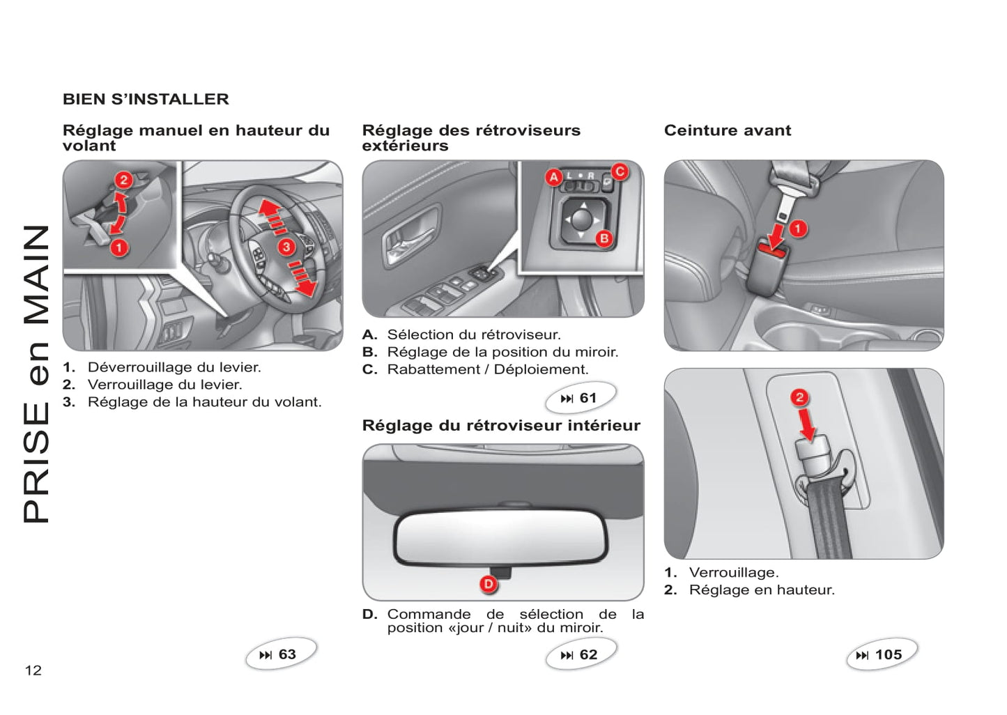 2011-2012 Citroën C-Crosser Gebruikershandleiding | Frans