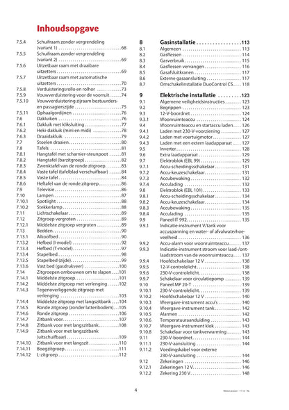 2013 Dethleffs Advantage Owner's Manual | Dutch