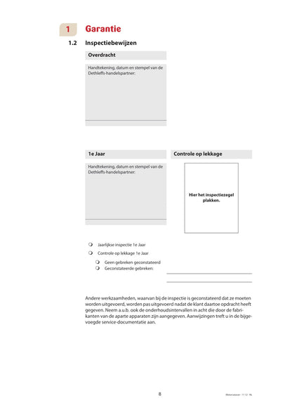 2013 Dethleffs Advantage Owner's Manual | Dutch