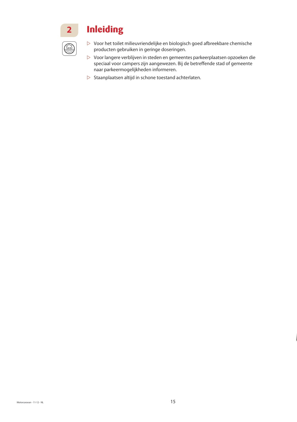 2013 Dethleffs Advantage Owner's Manual | Dutch